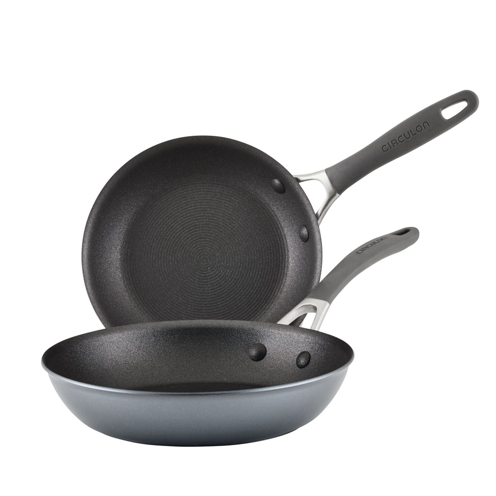 8.5-Inch and 10-Inch ScratchDefense™ A1 Series Nonstick Frying Pan Set ...