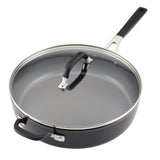 Hard-Anodized Nonstick 5-Quart Sauté Pan with Lid