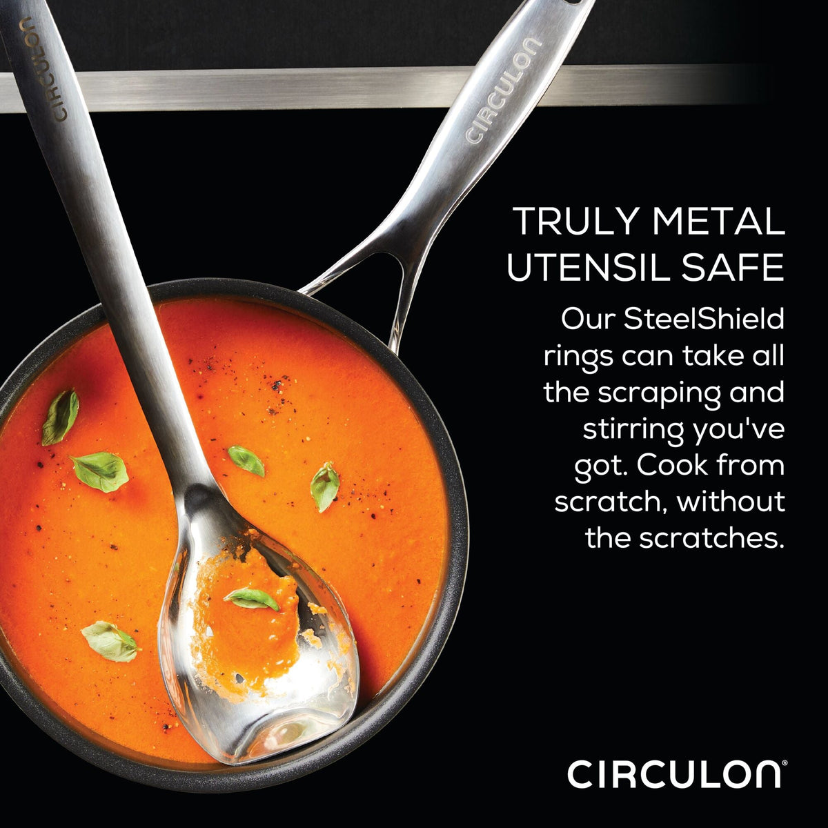 Clad 2 Quart Covered Saucepan