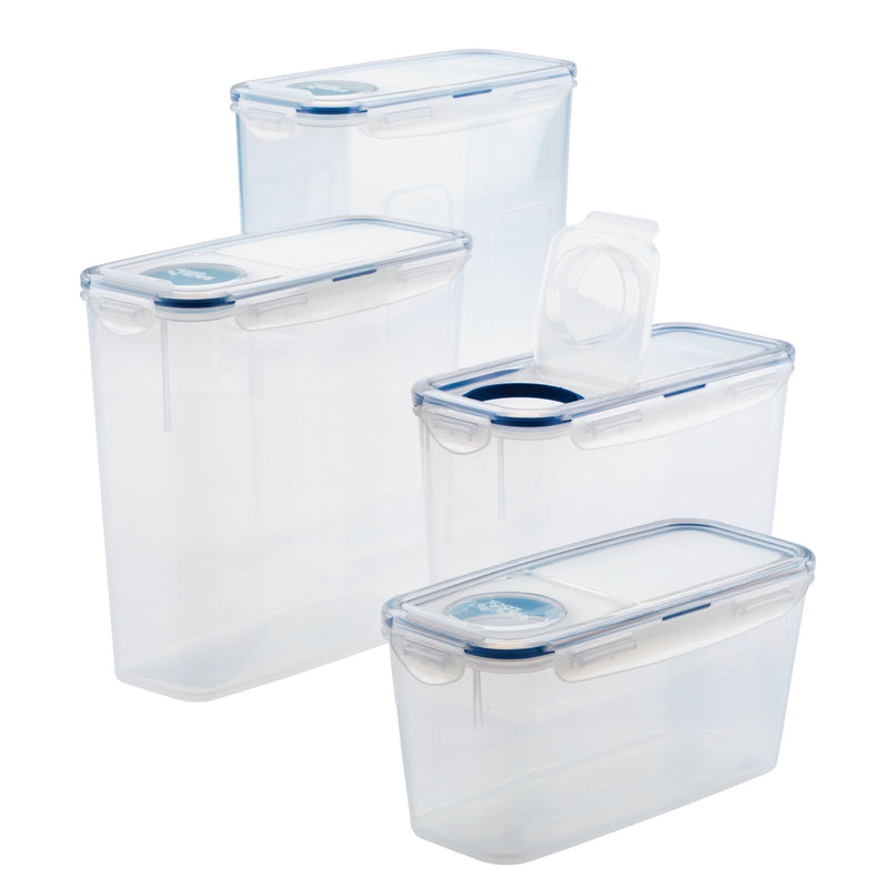 Easy Essentials Pantry 8-Piece Rectangular Storage Container Set