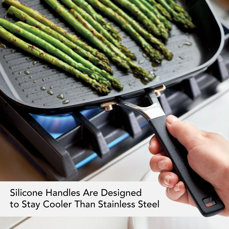 4-Piece Hard Anodized Nonstick Cookware Set