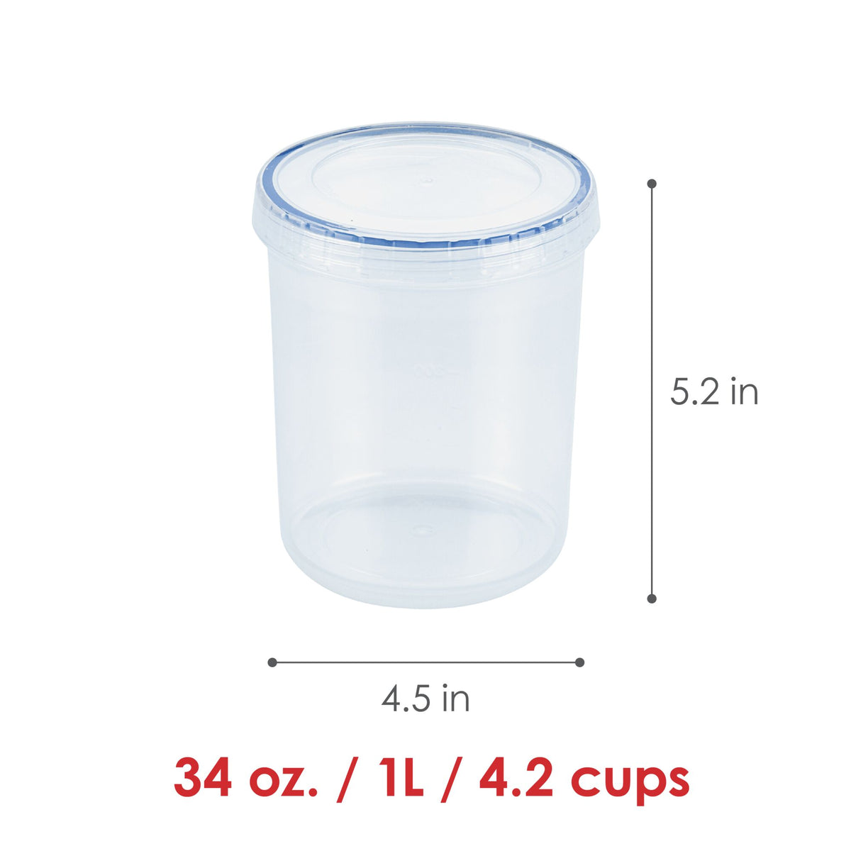 Easy Essentials Twist 20-Piece Food Storage Container Set