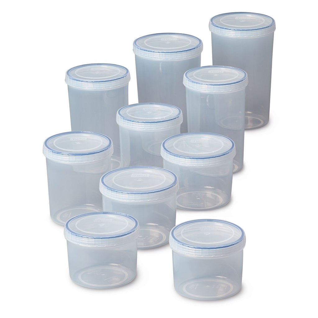 Easy Essentials Twist 20-Piece Food Storage Container Set – PotsandPans