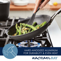 Cook + Create Hard Anodized Nonstick Frying Pan