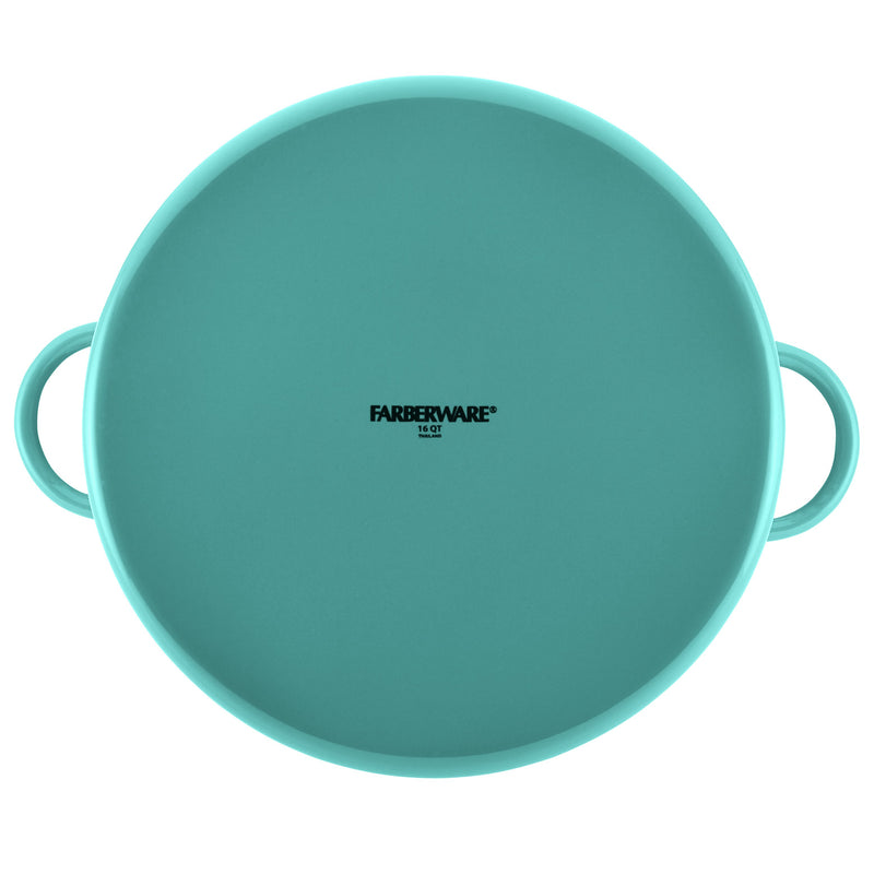 Enamel on Steel 16Quart Covered Stockpot PotsandPans