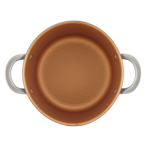 4.5-Quart Hard Anodized Aluminum Saucepot with Lid