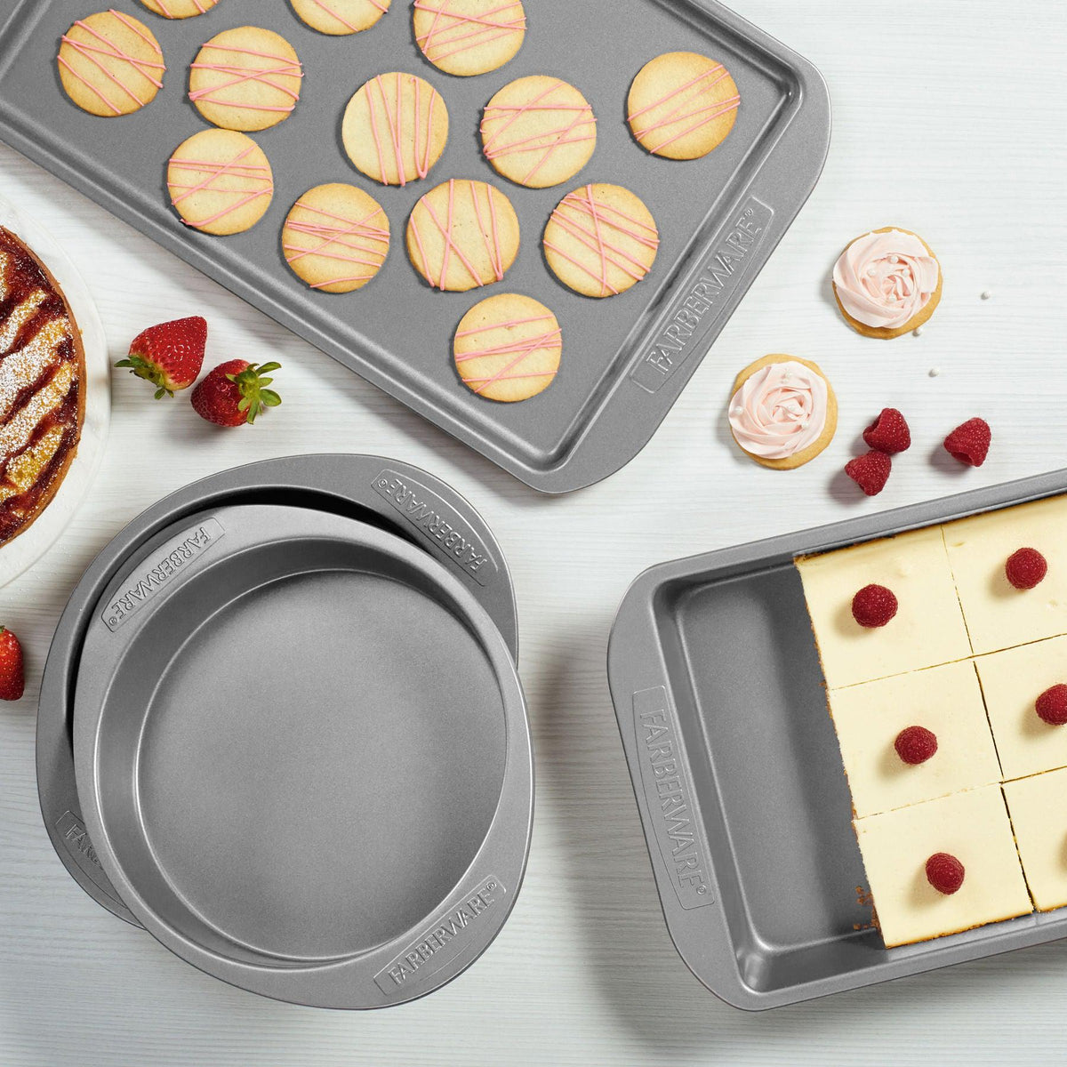 Nonstick 3-Piece Bakeware Set