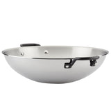 5-Ply Clad Stainless Steel 15-Inch Wok