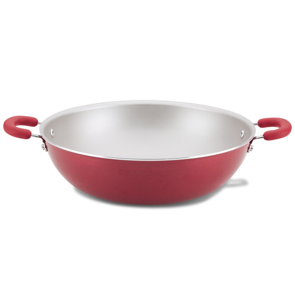 Create Delicious 14.25-Inch Hard Anodized Nonstick Induction Wok