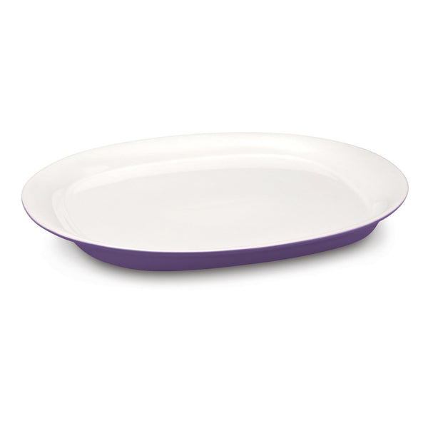 Round and Square 14-Inch Oval Serving Platter