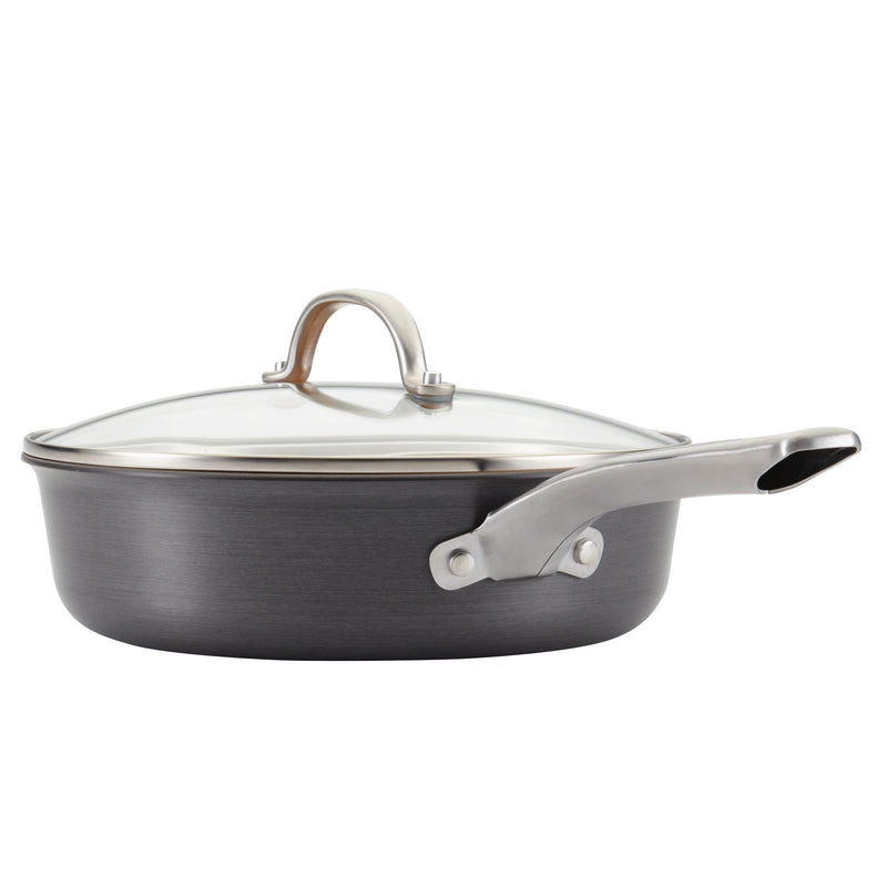 11-Piece Hard Anodized Nonstick Cookware Set