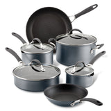   ScratchDefense nonstick cookware set. There are 6 items shown.