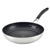 10.25-Inch Stainless Steel and Hybrid Nonstick Frying Pan