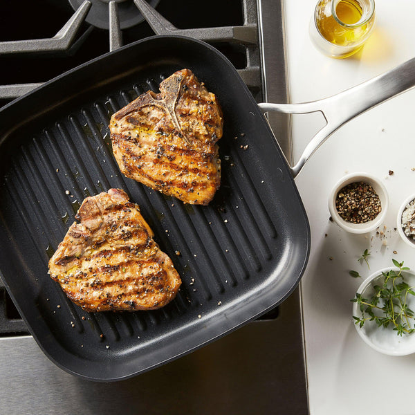 Allure 11-Inch Deep Square Grill Pan