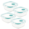 Purely Better™ Glass 4-Piece 17-Oz. Vented Container Set