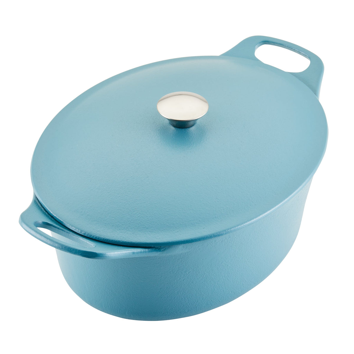 Premium RUST-RESISTANT™ Cast Iron Dutch Oven | Agave Blue