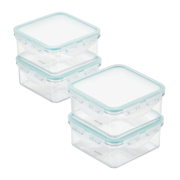 Purely Better 4-Piece 20-Ounce Square Food Storage Containers