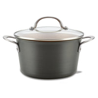 4.5-Quart Hard Anodized Aluminum Saucepot with Lid