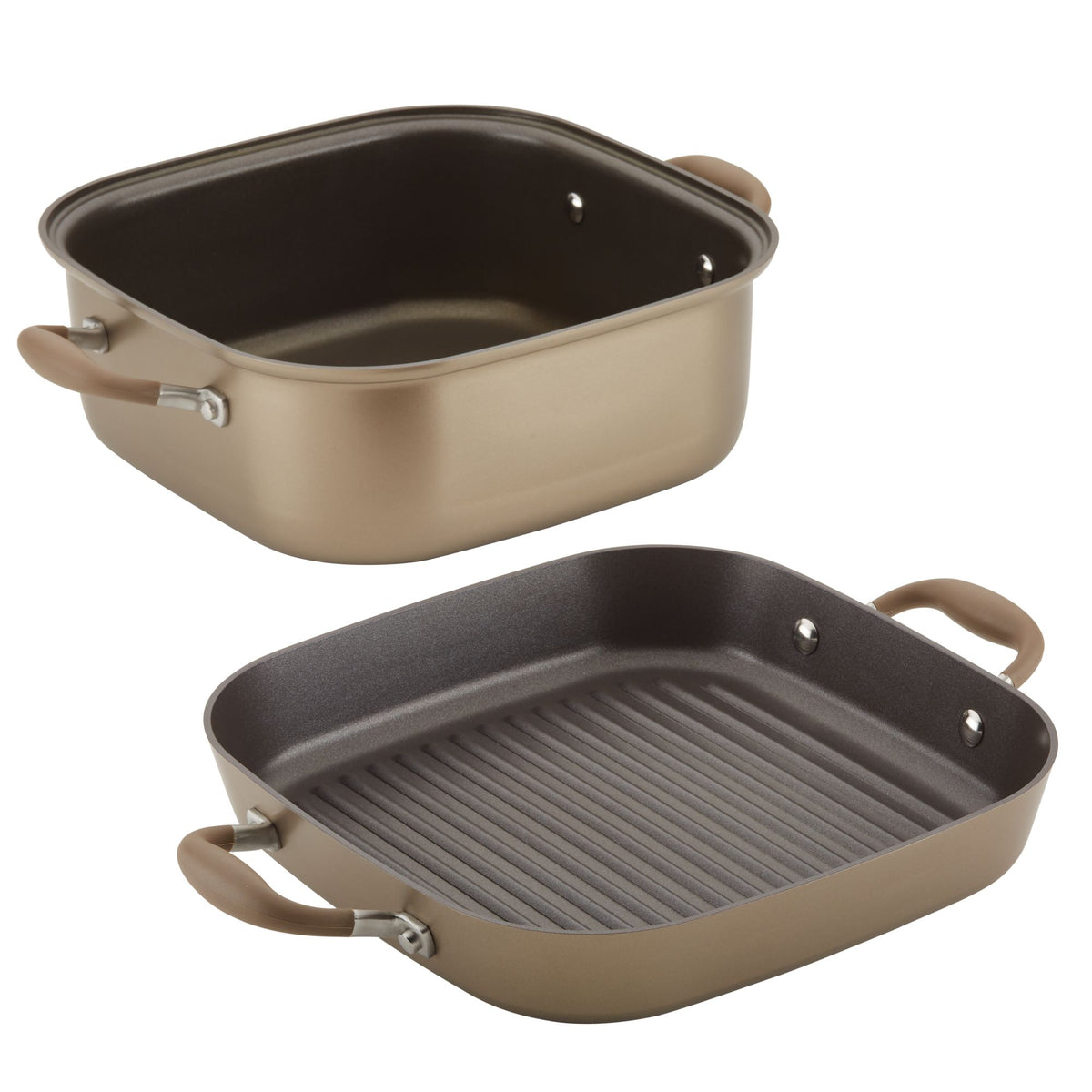 Advanced Home 7-Qt. & 11" Square Two Step Meal Set