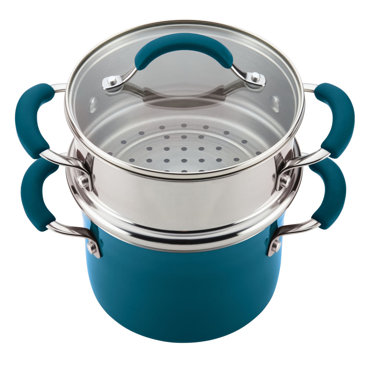 Classic Brights 3-Quart Covered Steamer Set
