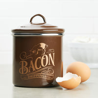 4-Inch by 4-Inch Bacon Grease Can