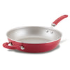 Create Delicious 12.5-Inch Hard Anodized Nonstick Induction Deep Frying Pan with Helper Handle