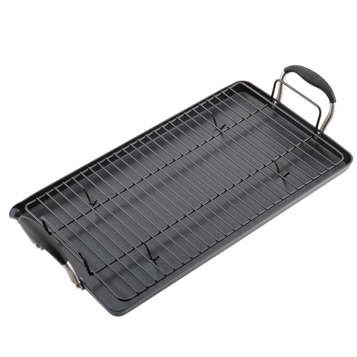 Advanced Home 10" x 18" Double Burner Griddle