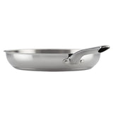 12.5-Inch Stainless Steel Frying Pan