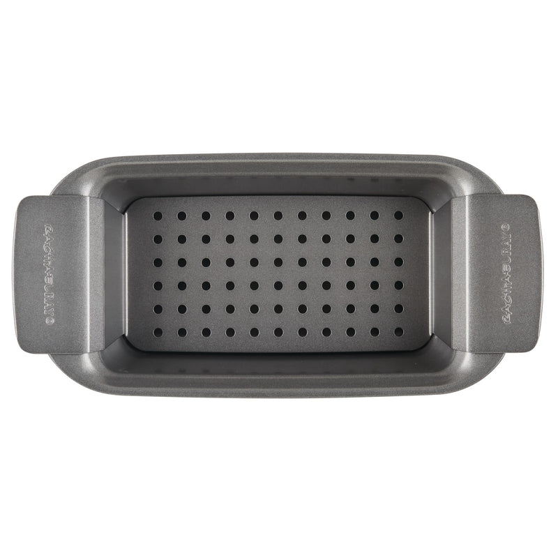 9" x 5" Nonstick Meatloaf Pan Set
