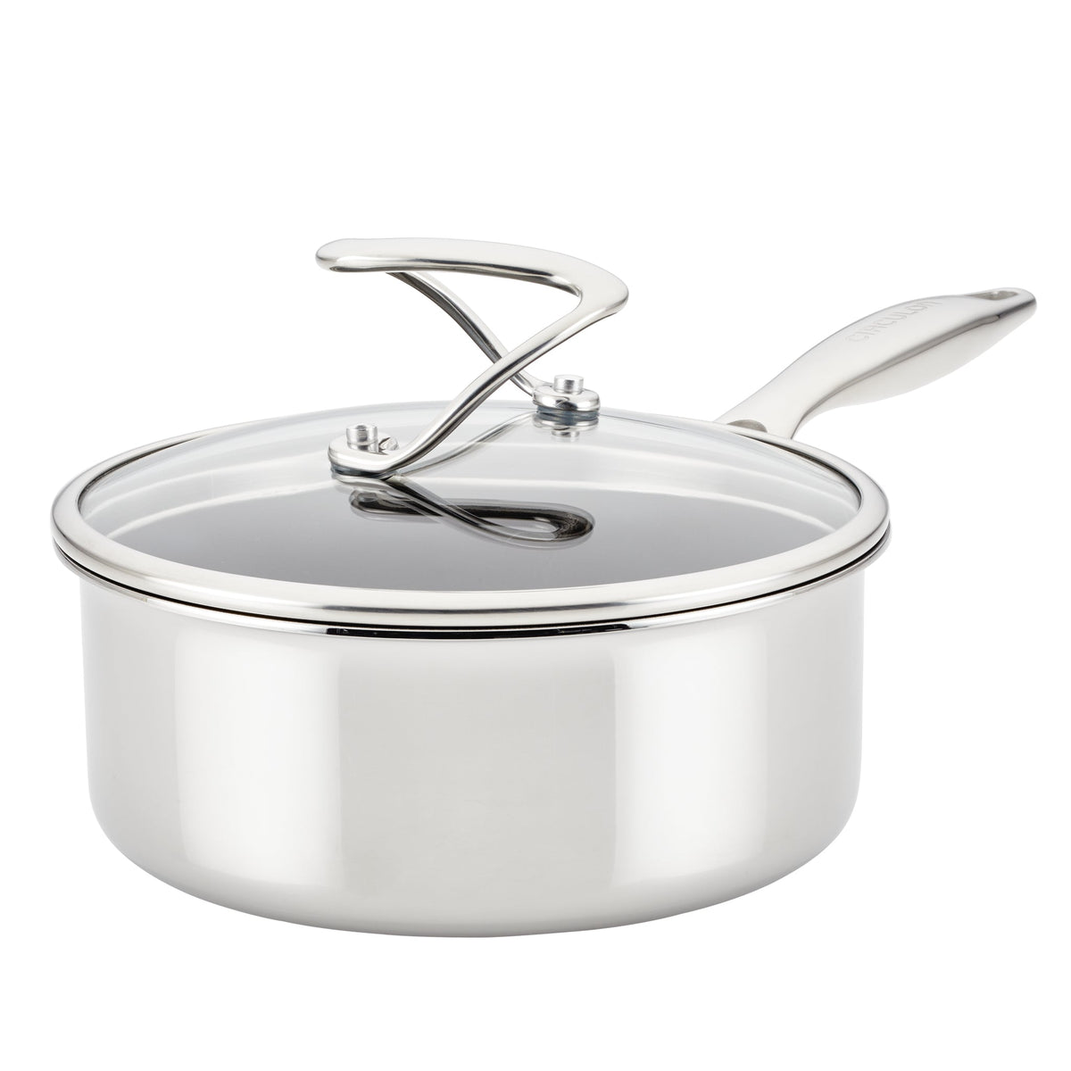 Clad 2 Quart Covered Saucepan