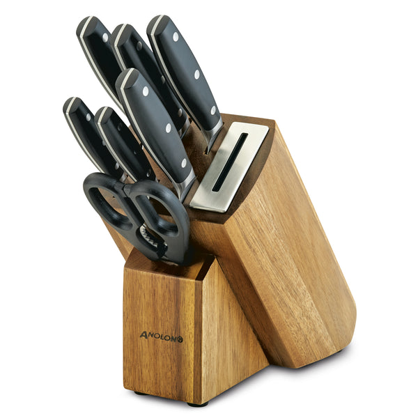 Rachael Ray CUCINA Cutlery 2piece Japanese Stainless Steel Santoku Knife  Set for sale online