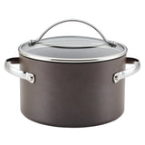 Hard-Anodized Nonstick 4-Qt. Saucepot with Lid