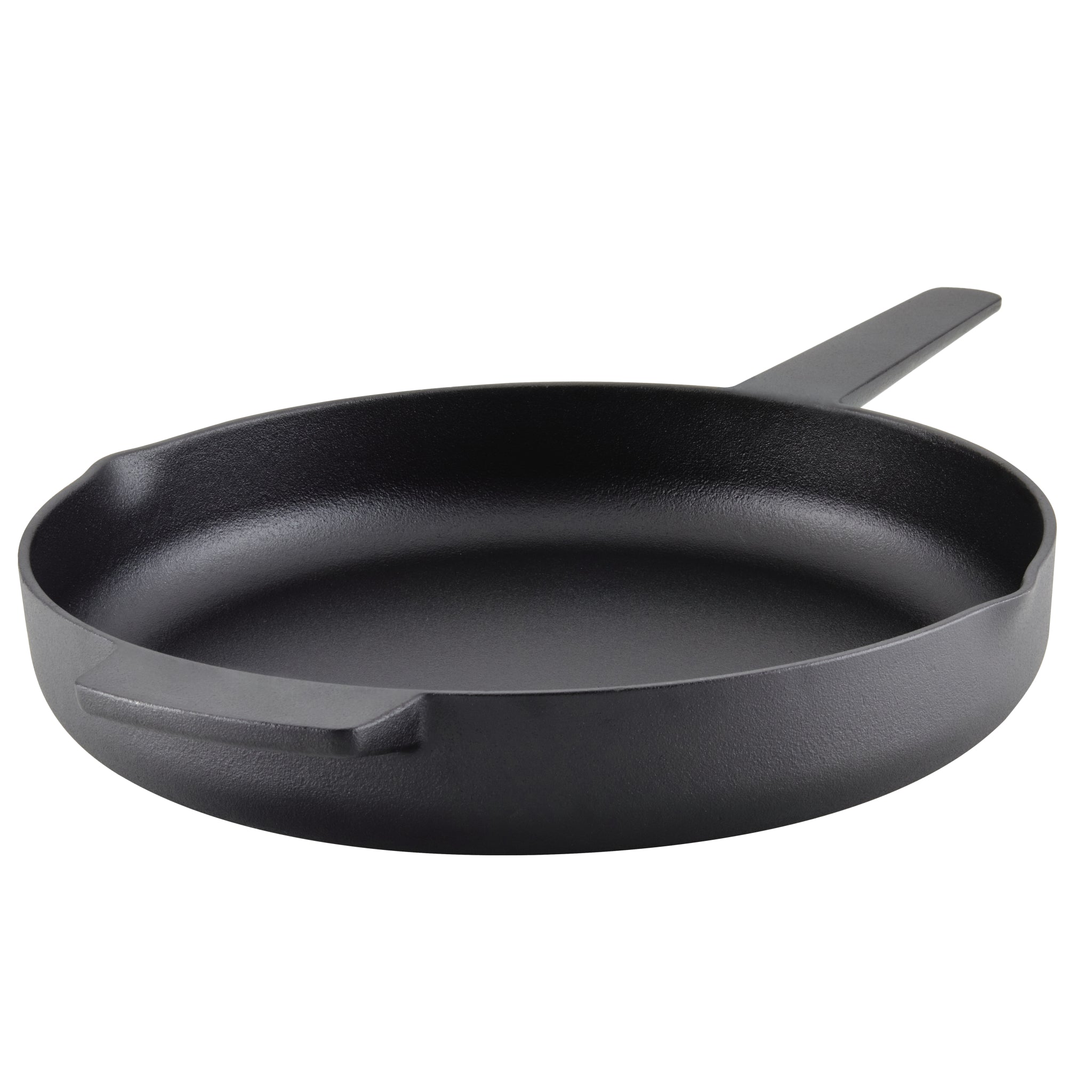 Seasoned Cast Iron 12Inch Skillet PotsandPans
