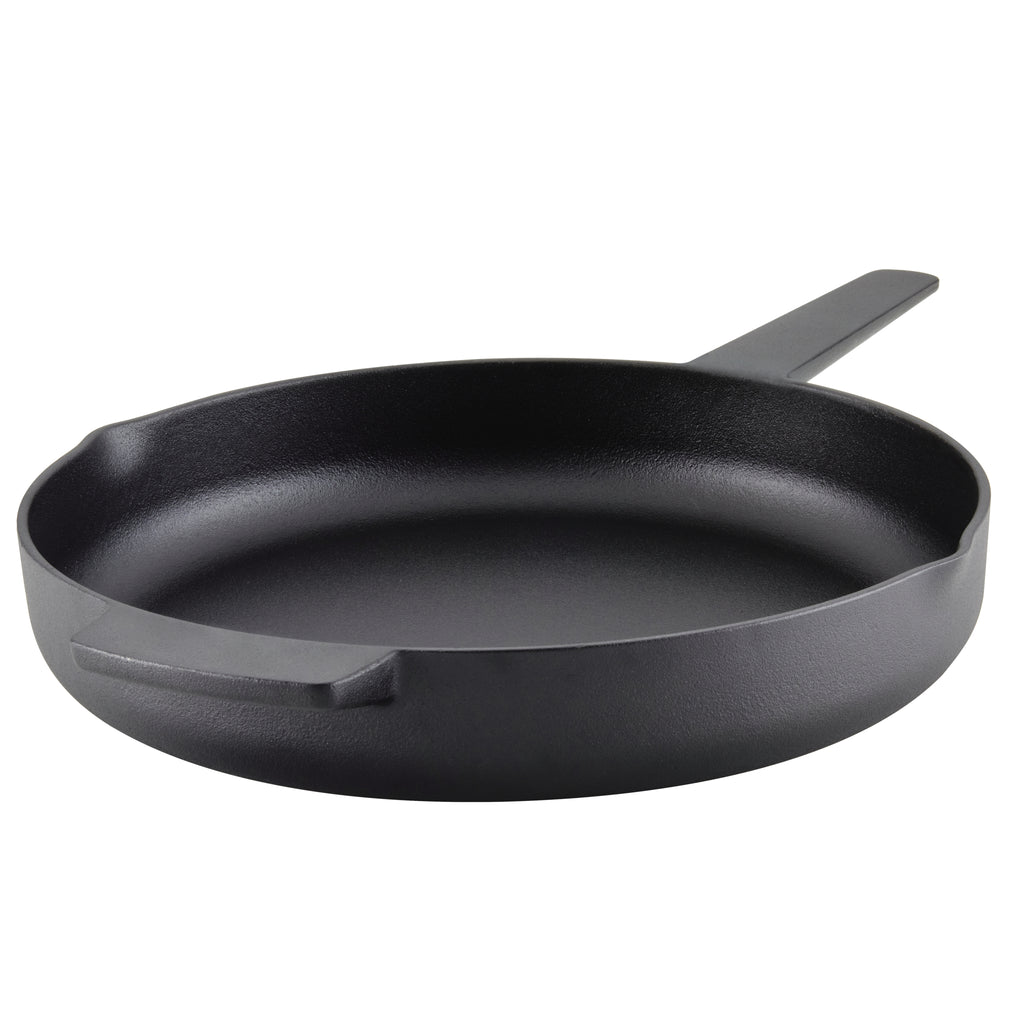 KitchenAid Seasoned Cast Iron 12-Inch Skillet