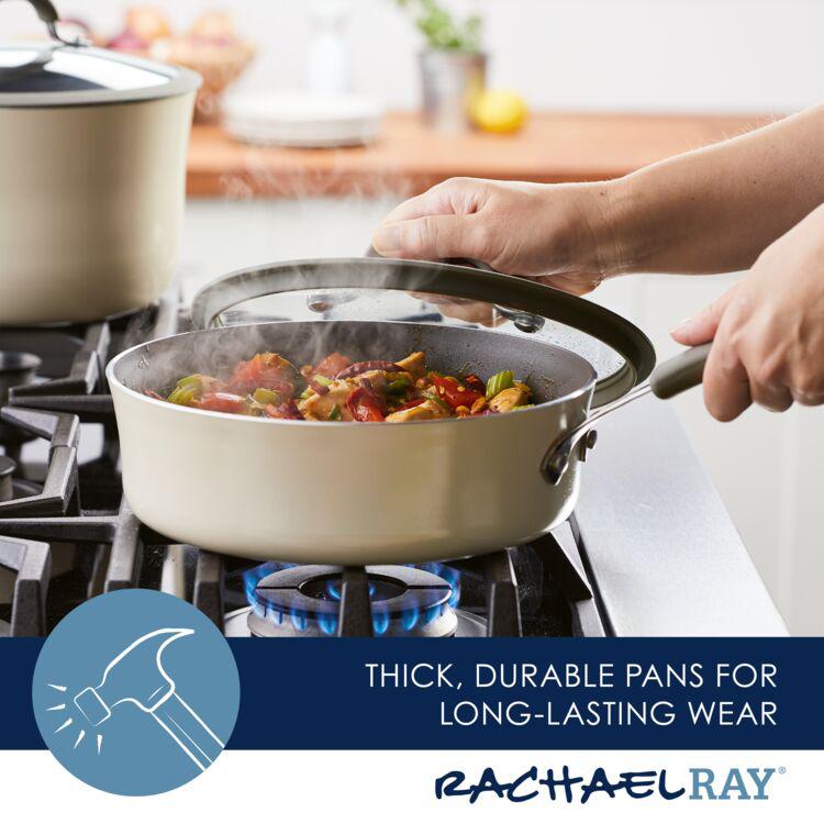 Cook + Create 3-Quart Nonstick Sauté Pan with Lid