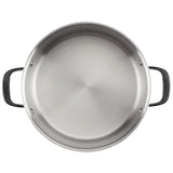 Stainless Steel 5-Ply Clad 8-Quart Stockpot with Lid