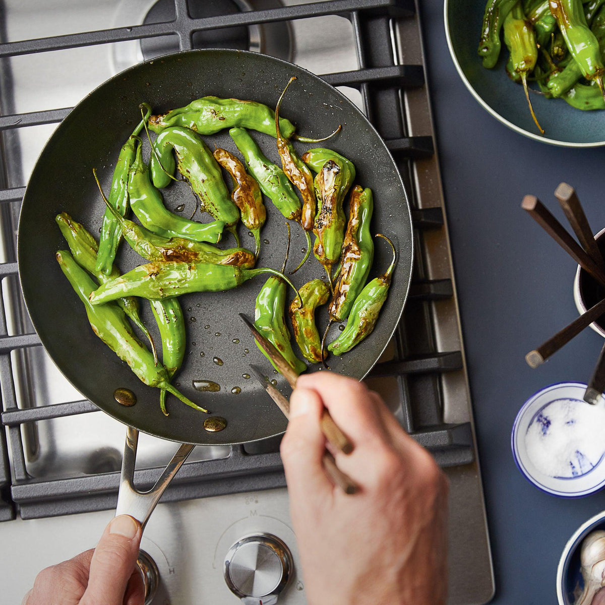 Stainless Steel 3-Ply Base Nonstick Frying Pan