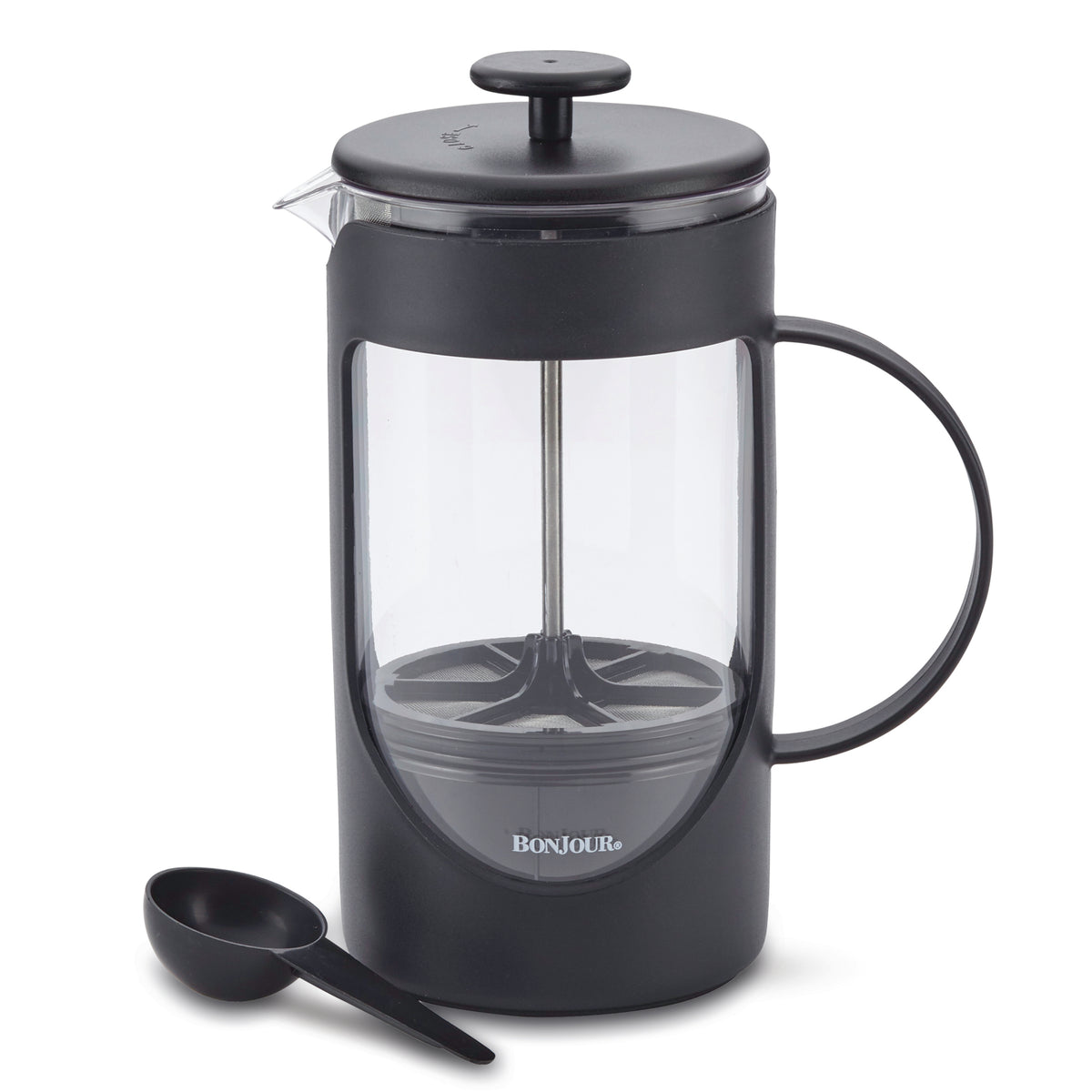 Unbreakable 40-Ounce French Press with Lock and Toss™ Filter