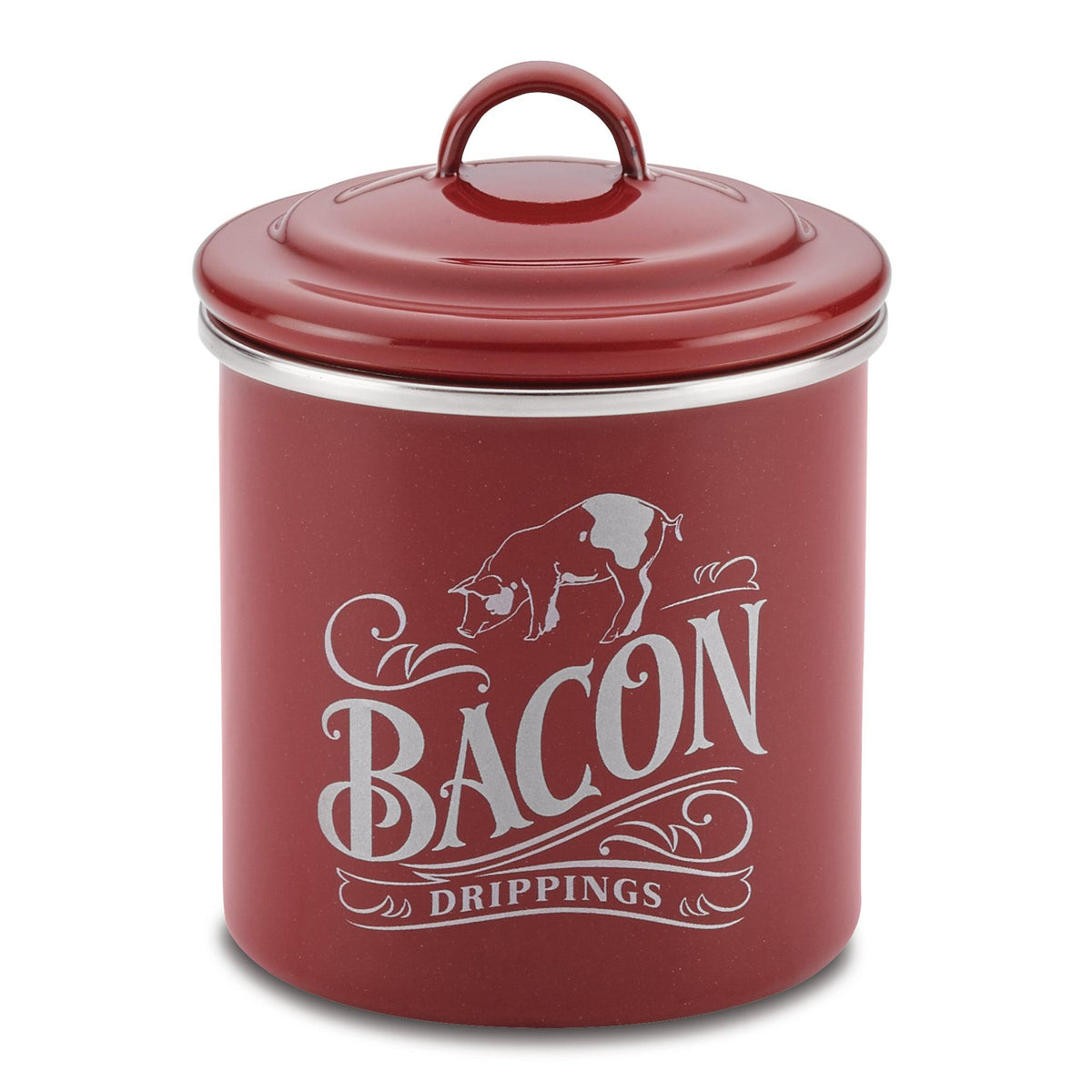 4-Inch by 4-Inch Bacon Grease Can