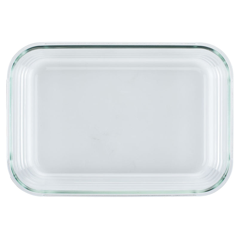 Airtight-Leakproof Borosilicate Glass Rectangle Baker with Lid