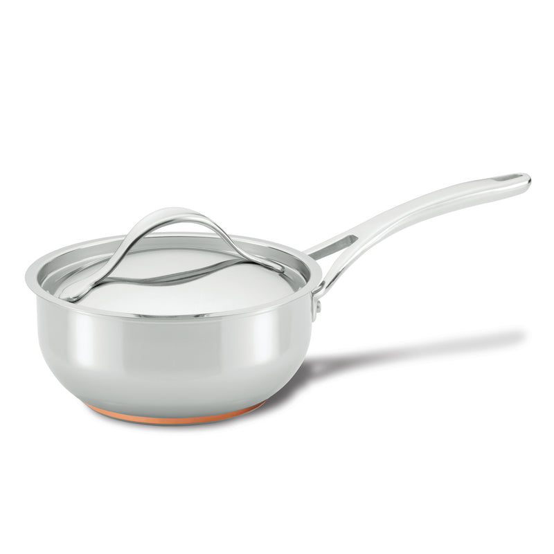 Nouvelle Copper Stainless Steel 2.5-Quart Saucier