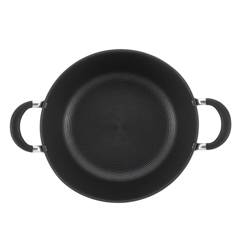 Momentum Hard Anodized 5.5-Quart Straining Casserole