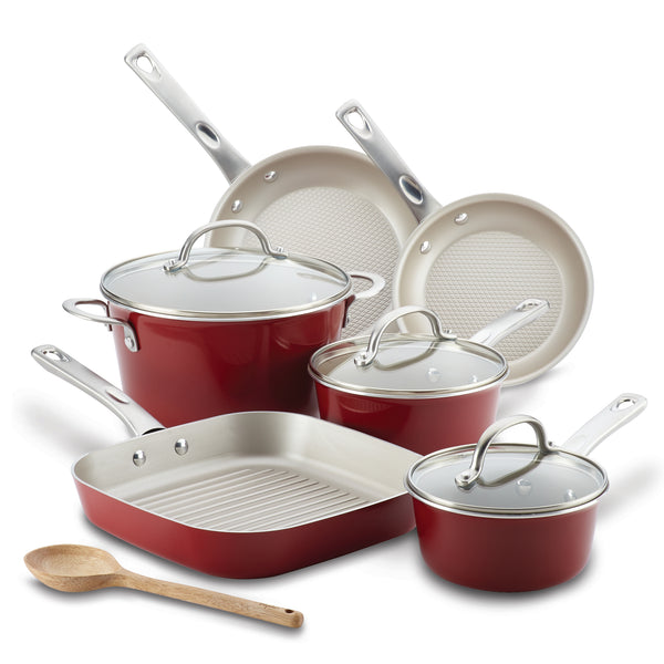 10-Piece Nonstick Cookware Set