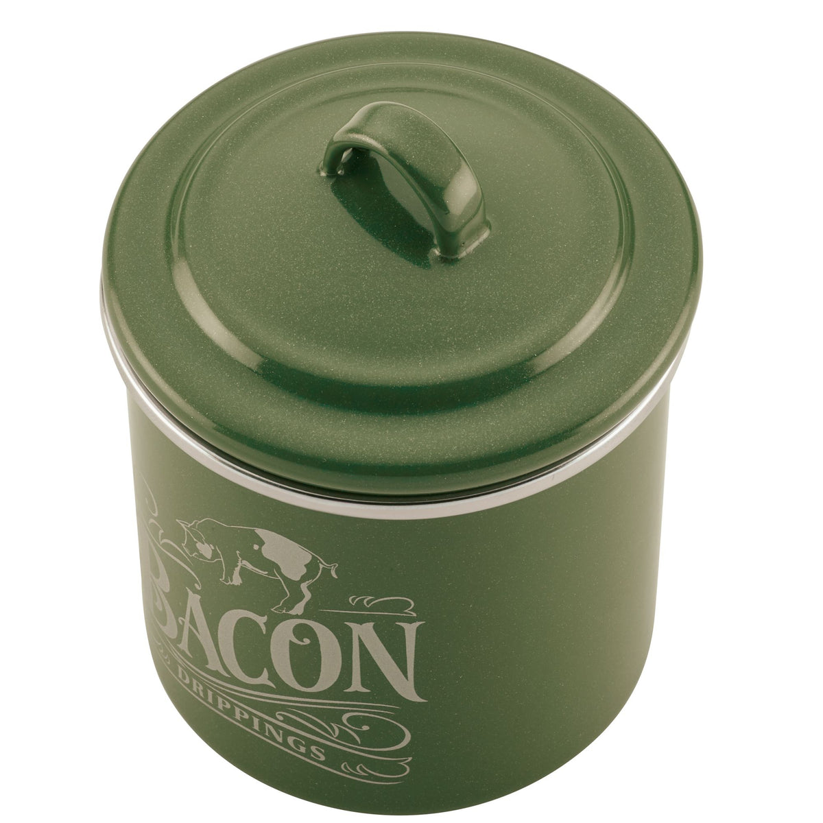 4-Inch by 4-Inch Bacon Grease Can