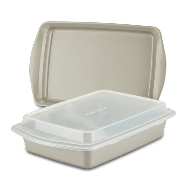 Covered Cake Pan & Baking Sheet Set