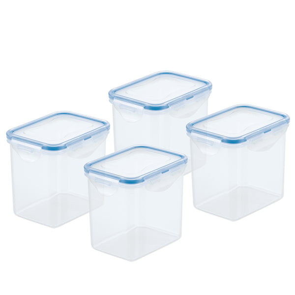 Set of 4: 3.6-Cup Tall Rectangular Food Storage Containers