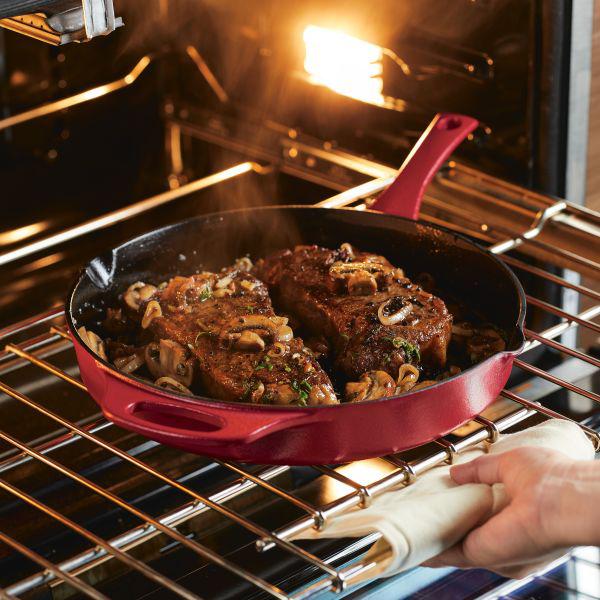 NITRO 12-Inch Cast Iron Skillet