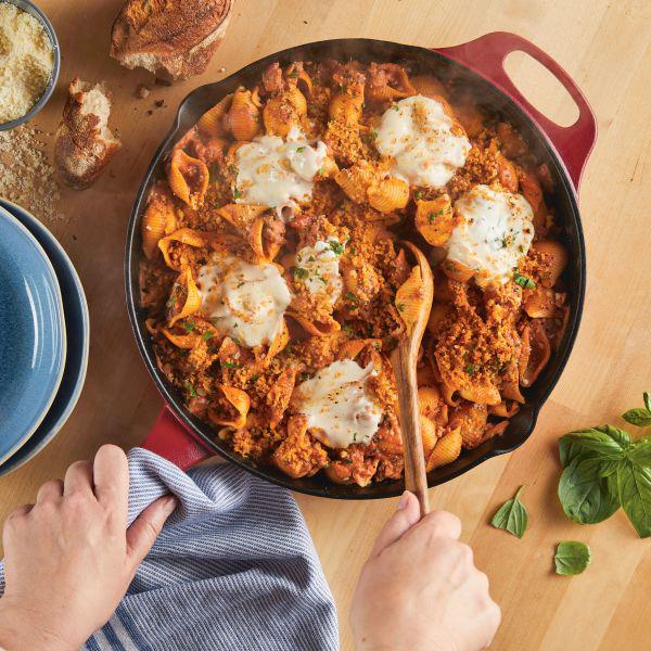 NITRO 12-Inch Cast Iron Skillet