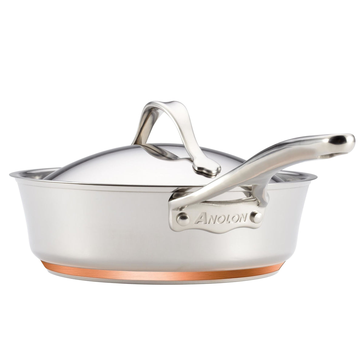 Nouvelle Copper Mixed Metals 11-Piece Cookware Set