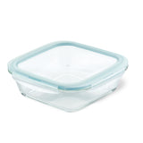 Airtight-Leakproof Borosilicate Glass Square Baker with Lid